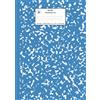 Young Dreamers Press Marble Notebook A4: Blue Marble College Ruled Journal: 2