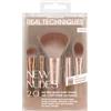 Real Techniques New Nudes on the Glow Set di pennelli 6 pz.