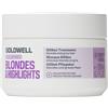 Goldwell Dualsenses blondes & highlights trattamento 60 secondi nuova formula Trattamento per capelli 200 ml