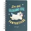 Mr. Wonderful Quaderno unicorno Da qui usciranno cose fantastiche