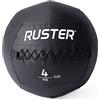 Ruster Palle Mediche Ruster Wall Ball Nero - 4kg