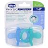 Chicco Physio Soft Silicone Bimbo 6-16 Mesi 2 Pezzi