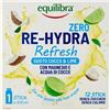Equilibra Re-Hydra Refresh Zero Cocco & Lime 12 Stick