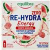 Equilibra Re-Hydra Energy Zero Gusto Anguria 12 Stick Integratore per Stanchezza