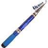 Helilyco Canna da pesca telescopica da 2,4 m Max Shrink 38 cm compatta | Fibra di vetro ad alta densità, lunghezza estesa 2,4 m, pronta per acqua salata, casting in spiaggia, pesca al molo
