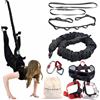PRIOR FITNESS Bungee Fitness Set Yoga Corda Bungee Corda Resistenza Air Dance Corda Esercizio Fitness Casa Palestra Attrezzatura di Formazione Professionale