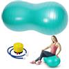SURPZON Peanut Ball - Palla da yoga anti scoppio per parto, fisioterapia per bambini, forza del core, seduta flessibile, casa e palestra, sedia sensoriale, sedia oscillante per ragazzi e ragazze
