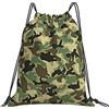 Generic Zainetti 36X42cm Cool Camouflage Sacca da Ginnast con Coulisse Zaino con Coulisse Fashion Borsa con Coulisse per Natale, Scuola, Viaggi