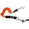 Generico Cavo per guinzaglio per kayak, per pagaia per kayak Moschettone leggero | Pagaia per canoa kayak pesca canottaggio paddle boarding vela surf sport acquatici marini laghi fiumi oceani