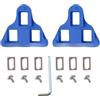 HaloModora per SPD Tacchetti Compatibili Set 6 Gradi Galleggiante Nero Rosso per | Regolazione del galleggiante a 6 gradi, maggiore comfort, pedalata efficiente, supporto per lunghe pedalate