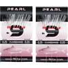 PRO FILSTAR Sabiki Krinkle Flash Pearl-White Set 2x10 ami da pesca N9 | Dia 0,25 mm, per pesca in mare, esca per sgombro e aringa, esca per sgombro, pesce persico e aringhe