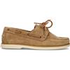 LUMBERJACK Scarpa barca uomo beige in suede