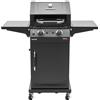 Charbroil Char-Broil Barbecue a Gas Advantage CORE B 2, Ripiani Laterali Pieghevoli | Ideale per 2-4 persone,Facile da pulire, Calore uniforme, Griglie in ghisa rivestita, Griglia scaldavivande, Maniglie comfort