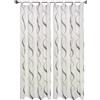 FRATELLI ZAMBETTI - Tenda Debby Loop Beige set 2 pezzi 70x240 cm