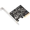 Silverstone Scheda pci usb Silverstone SST-ECU07controller Usb [SST-ECU07]