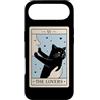 Funny Black Cat Tarot Card The Lovers Ca Custodia per iPhone Air The Lovers Tarocco Carta Amante Gatto Strega Halloween Divertente