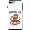 Tentaclaus - Octopus Christmas Apparel & Custodia per iPhone 7 Plus/8 Plus Octopus - Cappello da Babbo Natale in Tentaclaus