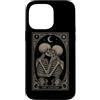 Tarot Card The Lovers Skeleton Goth Hall Custodia per iPhone 14 Pro Max The Lovers Tarocchi Scheletro Gotico Halloween Strega