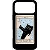 Funny Black Cat Tarot Card The Lovers Ca Custodia per iPhone 17 Pro Max The Lovers Tarocco Carta Amante Gatto Strega Halloween Divertente