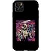 Halloween Glam Retro Vintage Comics Pop Custodia per iPhone 11 Pro Max Radiologia Grim Reaper X-Ray Rad Tech Radiologo spaventoso