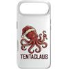 Tentaclaus - Octopus Christmas Apparel & Custodia per iPhone Air Octopus - Cappello da Babbo Natale in Tentaclaus