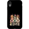 Vet Tech Veterinarian Christmas Apparel Custodia per iPhone XR Medicina veterinaria Vet Tech Natale