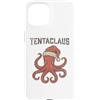 Tentaclaus - Octopus Christmas Apparel & Custodia per iPhone 15 Octopus - Cappello da Babbo Natale in Tentaclaus