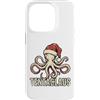 Tentaclaus - Octopus Christmas Apparel & Custodia per iPhone 14 Pro Octopus - Cappello da Babbo Natale in Tentaclaus