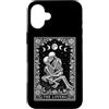 Tarot Card The Lovers Skeleton Goth Hall Custodia per iPhone 16 Plus The Lovers Tarocchi Scheletro Strega Gotica Luna Strega