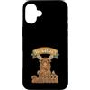 No Coffee Moose Caffeine Humor Custodia per iPhone 16 Plus Nessun caffè non divertito Moose Caffeina Umorismo