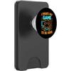 Sarcastic Gaming Cat Joke Retro Console Divertente Gatto Gamer Umorismo Videogioco Giochi di parole Meme Amante dei gatti PopSockets PopWallet per MagSafe
