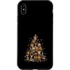 Vet Tech Veterinarian Christmas Apparel Custodia per iPhone XS Max Medicina veterinaria Veterinaria Veterinario Tech Natale