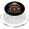 Mushroom Hunting Mushroom Lover Funghi Funghi Trippy Psichedelico PopSockets PopGrip per MagSafe