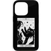 Funny Black Cat Tarot Card The Lovers Ca Custodia per iPhone 13 Pro The Lovers Tarocco Carta Umorismo Gatto Kitty Halloween Cat Owner