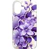 White Violet Purple Lavender Lilac Flora Custodia per iPhone 17 Fiori botanici floreali bianchi viola viola lavanda lilla
