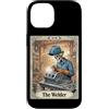 Welder Tarot Card Metal Worker Graphic Custodia per iPhone 14 Il saldatore Tarocchi Carta Amante Saldatura Scheletro Metalworking