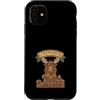 No Coffee Moose Caffeine Humor Custodia per iPhone 11 Nessun caffè non divertito Moose Caffeina Umorismo