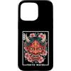 Hannya Oni By Tokyo-Waves Custodia per iPhone 15 Pro Max Maschera giapponese del diavolo Yokai del diavolo Hannya Giappone Oni