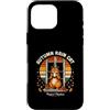 Autumn Rain Cat Lovers Felines Custodia per iPhone 16 Pro Max Autunno Pioggia Gatto Posizione Perfetta Caduta