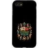 Vet Tech Veterinarian Christmas Apparel Custodia per iPhone SE (2020) / 7/8 12 giorni di Natale in medicina veterinaria