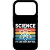 Retro Vintage Science Geek Nerd Apparel Custodia per iPhone 17 Pro Scienza Come Magia Ma Reale Retro Atom Divertente Insegnante Geek