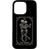 Tarot Card The Lovers Skeleton Goth Hall Custodia per iPhone 15 Pro Max The Lovers Tarocchi Scheletro Gotico Halloween Strega
