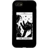 Funny Black Cat Tarot Card The Lovers Ca Custodia per iPhone SE (2020) / 7/8 The Lovers Tarocco Carta Umorismo Gatto Kitty Halloween Cat Owner