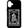 Tarot Card The Lovers Skeleton Goth Hall Custodia per iPhone 16 Plus The Lovers Tarocchi Scheletro Strega Tarocchi Lettura Luna