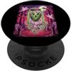 Halloween Glam Retro Vintage Comics Pop Pickle Ghost Cetriolo Aneto Spettrale Spaventoso Orrore Infestato PopSockets PopGrip Adesivo