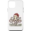 Tentaclaus - Octopus Christmas Apparel & Custodia per iPhone 12 mini Octopus - Cappello da Babbo Natale in Tentaclaus