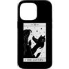 Funny Black Cat Tarot Card The Lovers Ca Custodia per iPhone 14 Pro Max The Lovers Tarocco Carta Umorismo Gatto Kitty Halloween Cat Owner
