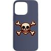 Wistful Custodia per iPhone 15 Pro Max Simbolo pirata sorridente Jolly Roger