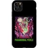 Halloween Glam Retro Vintage Comics Pop Custodia per iPhone 11 Pro Max Paranormale Sottaceto Cetriolo Aneto Fantasma Spettrale Orrore Spaventoso