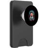 Mystical Extraterrestrial Cat Encounter Rapimento di gatti UFO sotto cielo stellato PopSockets PopWallet per MagSafe
